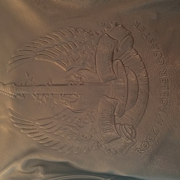 Disney  Rock'n'Roller Coaster Leather Jacket - Picture 5 of 7